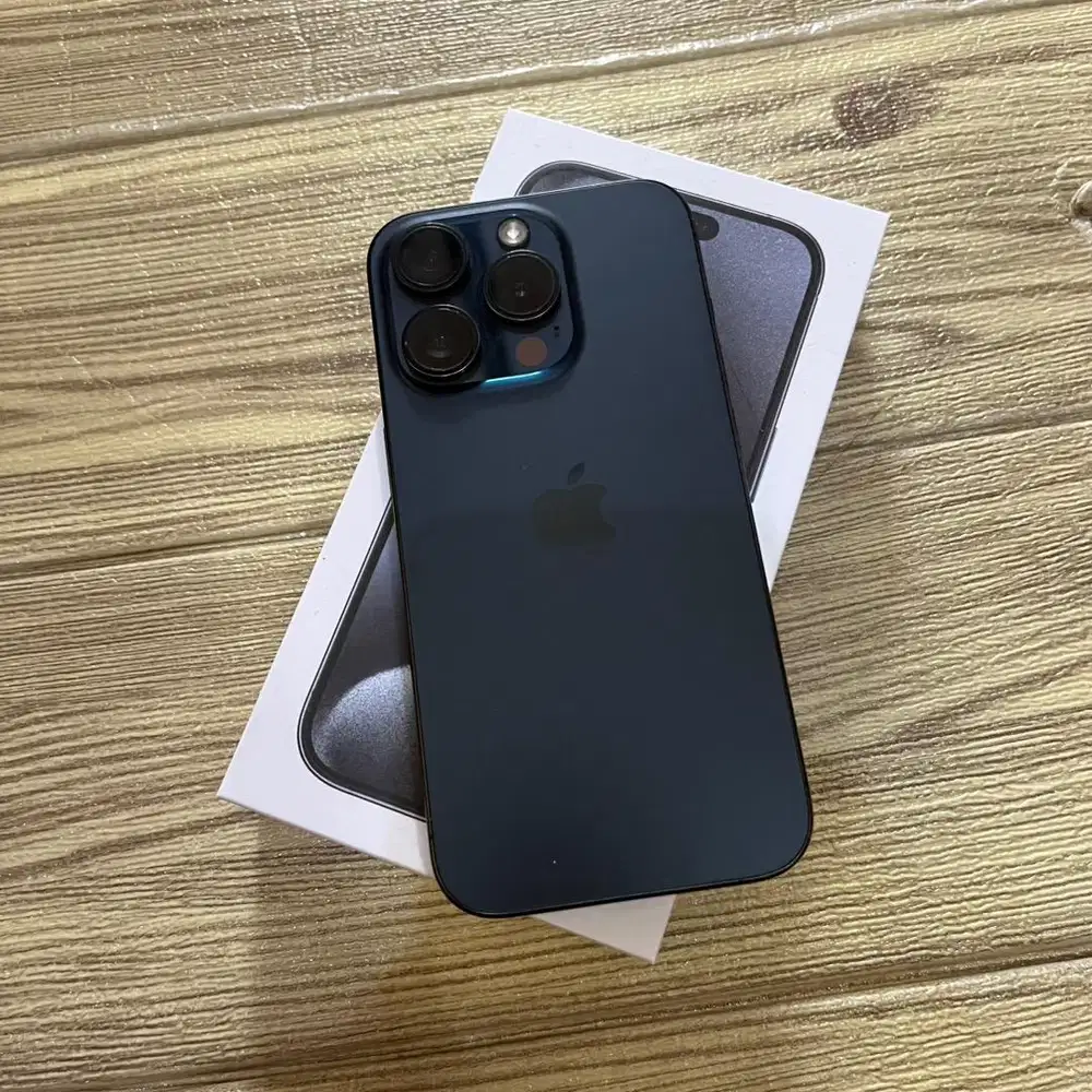 iphone 15 pro 128gb Ex ibox Fullset Bisa COD dan TT