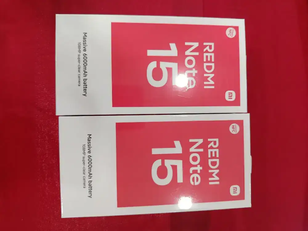 PROMO FEBRUARI DISKON HARGA REDMI NOTE 15 4G RAM 8GB 128GB