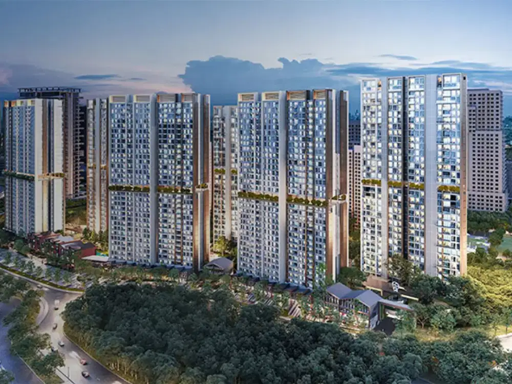 Dijual apartemen 3 Bedroom Elevee Alam Sutera 3,9 M