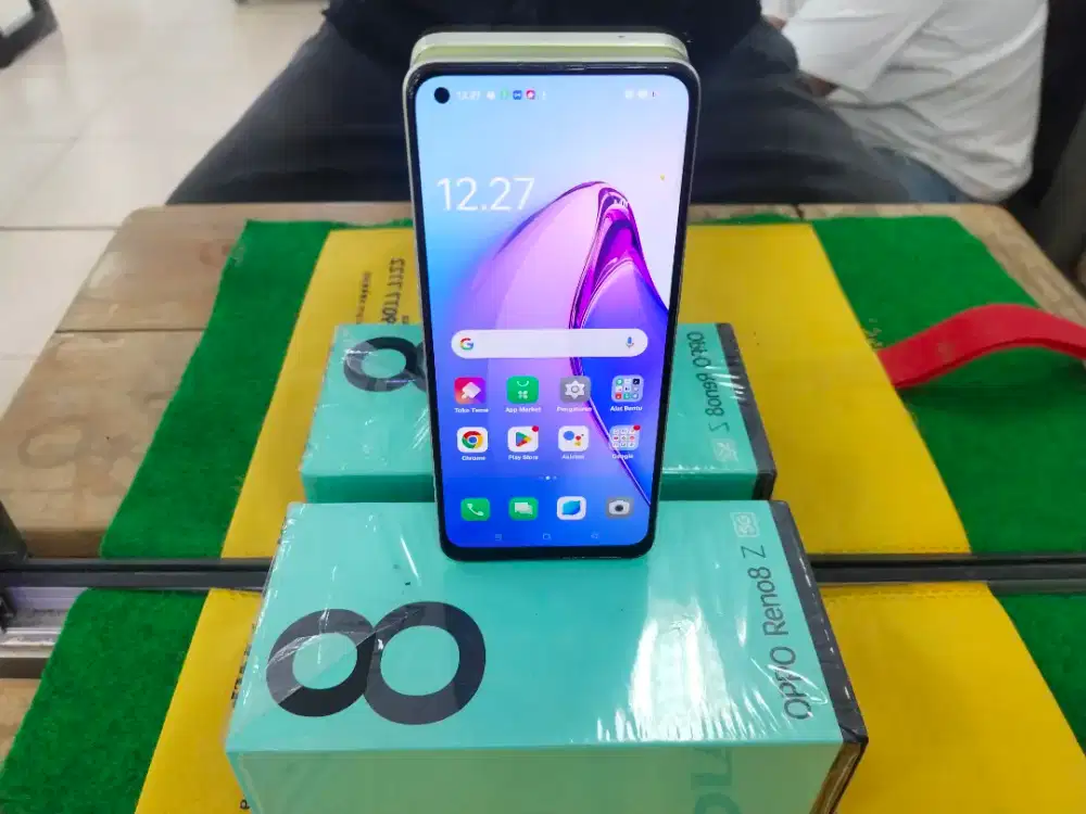 Oppo reno 8 Z 5G 8/256 gb lengkap normal no minus