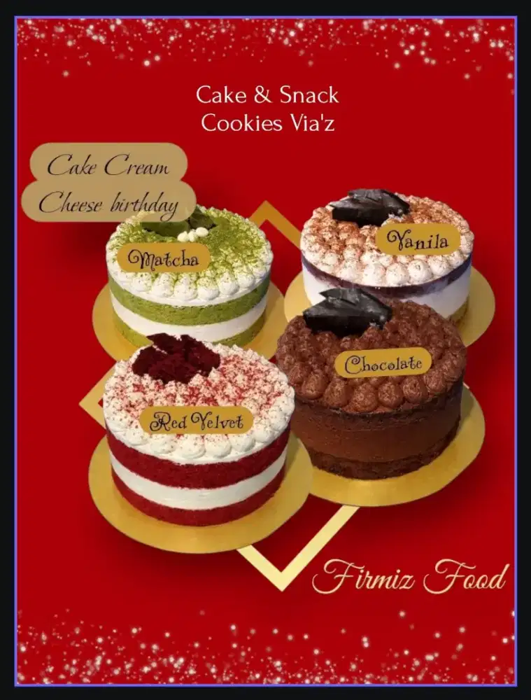 Cake Cream Cheese Birthday , Cake Birthday , Kue Ulang Tahun