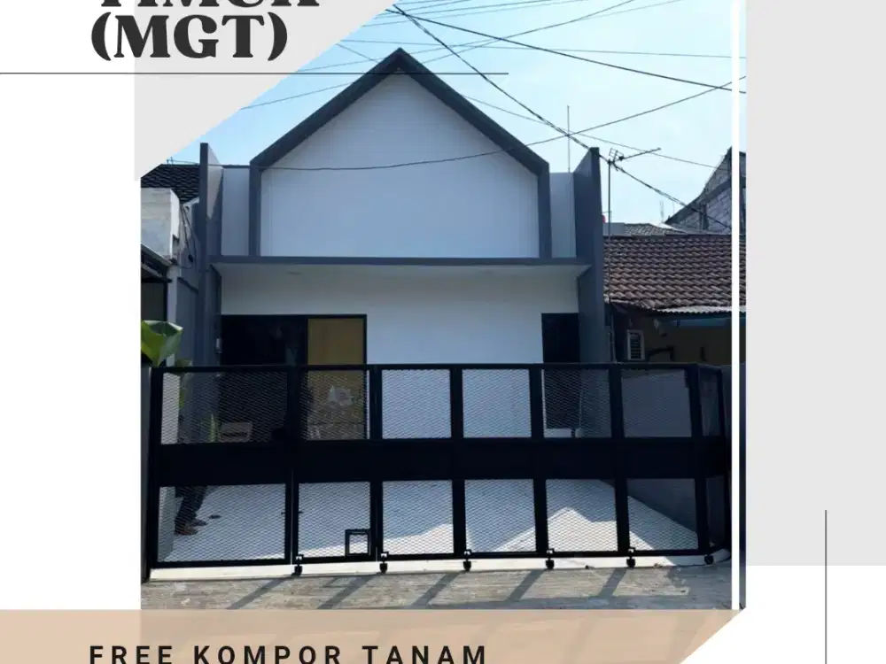 [FREE KOMPOR TANAM] Rumah LT 90 m2 Mutiara Gading Timur, Bekasi