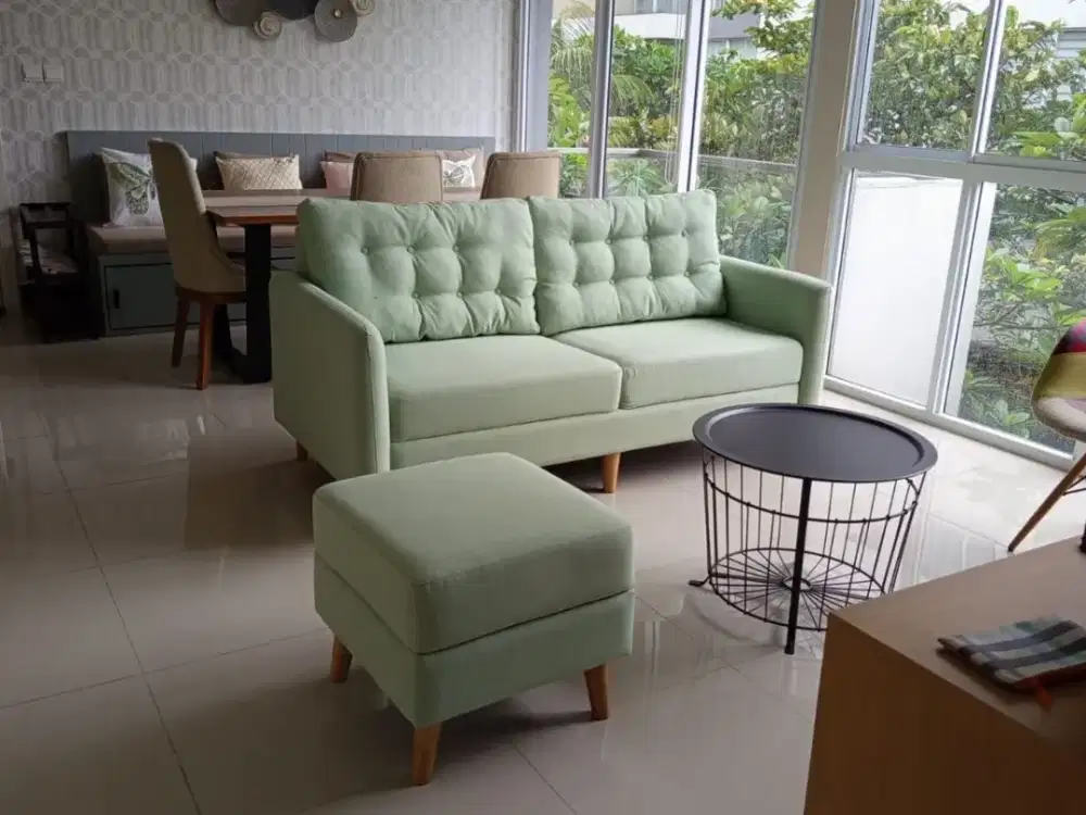 Disewakan Hunian Full Furnish View Danau di Rainbow Springs Condovillas, Type 3 BR, Summarecon Serpong, Tangerang