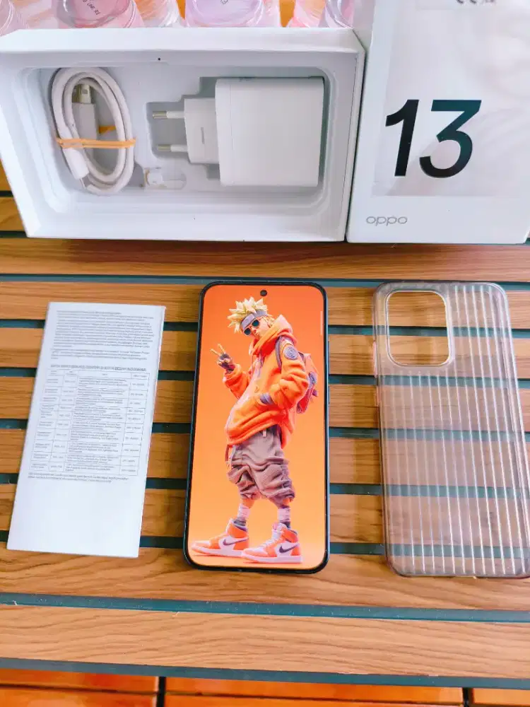 Oppo Reno 13 5G 12/256 Blue Mulus Fullset Ori Garansi Panjang