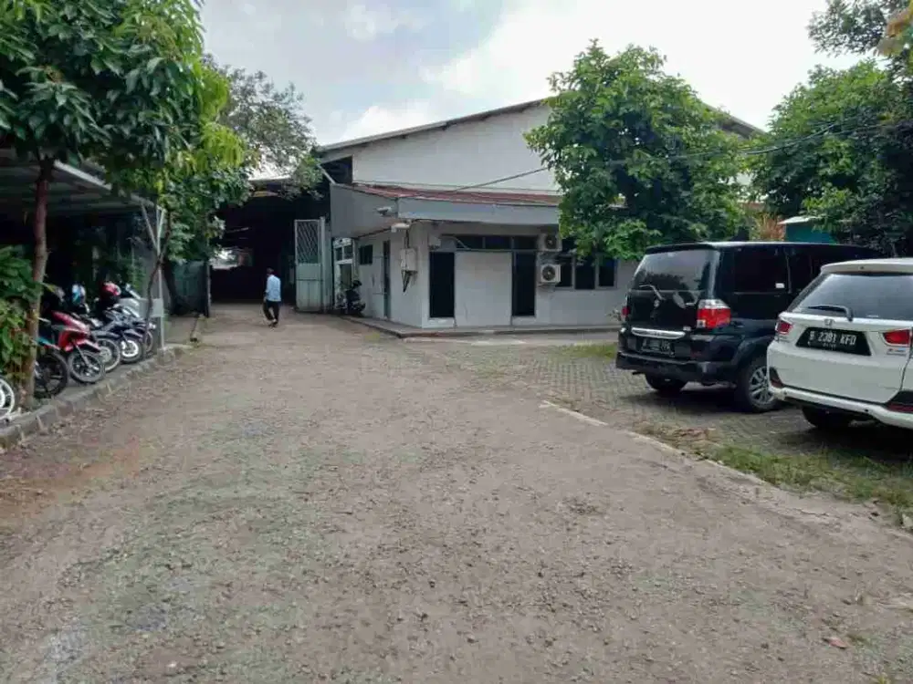 [LT 3990 m2] GUDANG Kalimalang, OFFICE beserta Perusahaan (dekat MM2100) Tambun, Bekasi