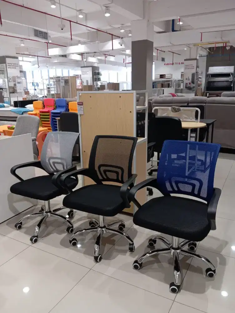 Ready stok baru! Kursi kantor ergonomis (promo terbatas)