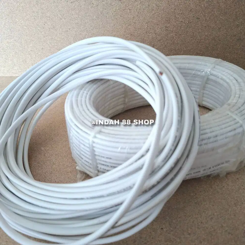 Kabel NYMHY 2 x 0,75mm Oval Gepeng / Kabel Listrik Serabut