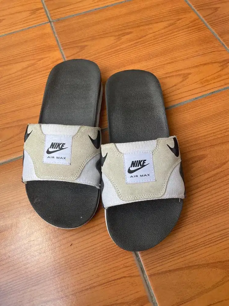 Nike Air Max Slides Light Gray White