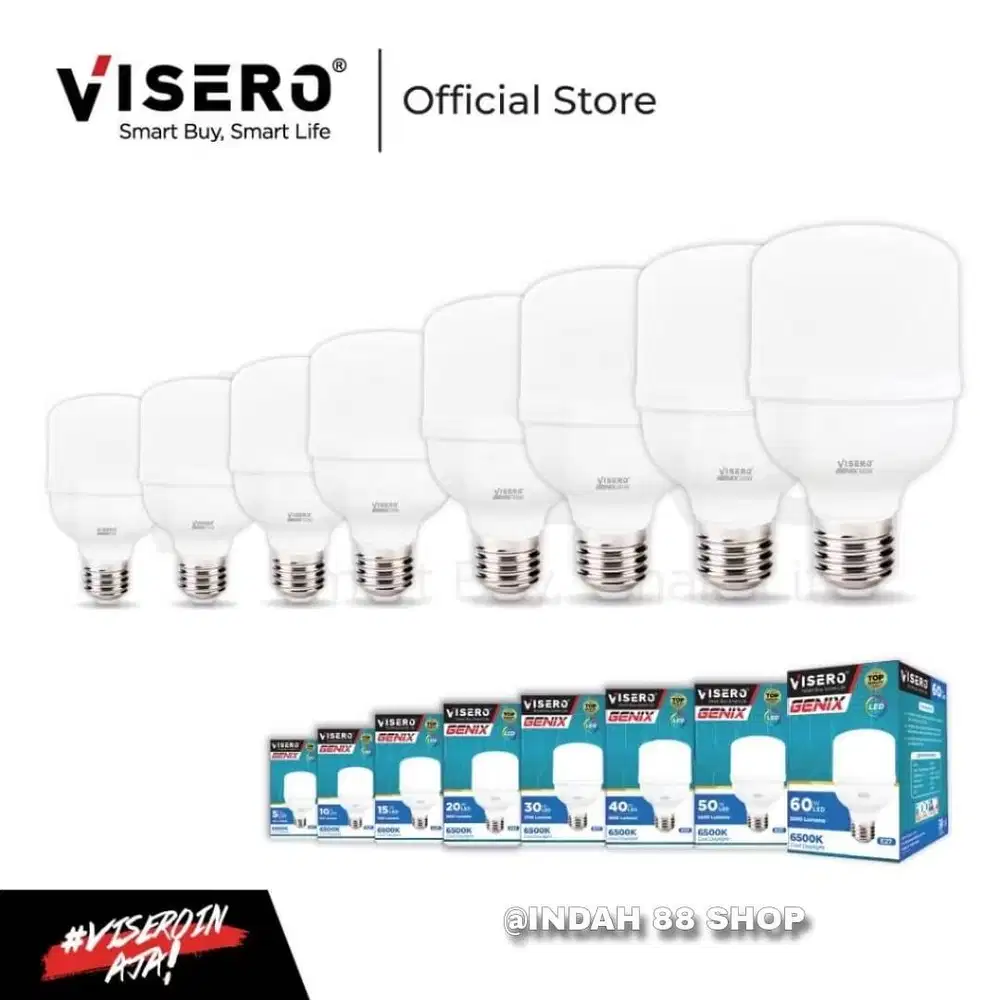 Bohlam Bola Lampu LED Kapsul / LED Bulb Capsule Visero GENIX