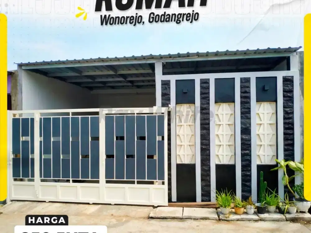 Dijual Rumah Minimalis Murah Cuma 250 Juta di Wonorejo Gondangrejo