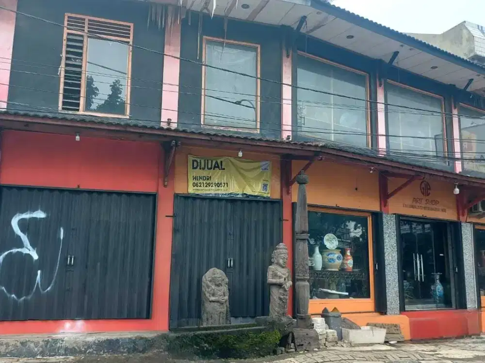 Ruko Gandeng Pinggir Jalan Raya Ciputat dekat MRT Lebak Bulus