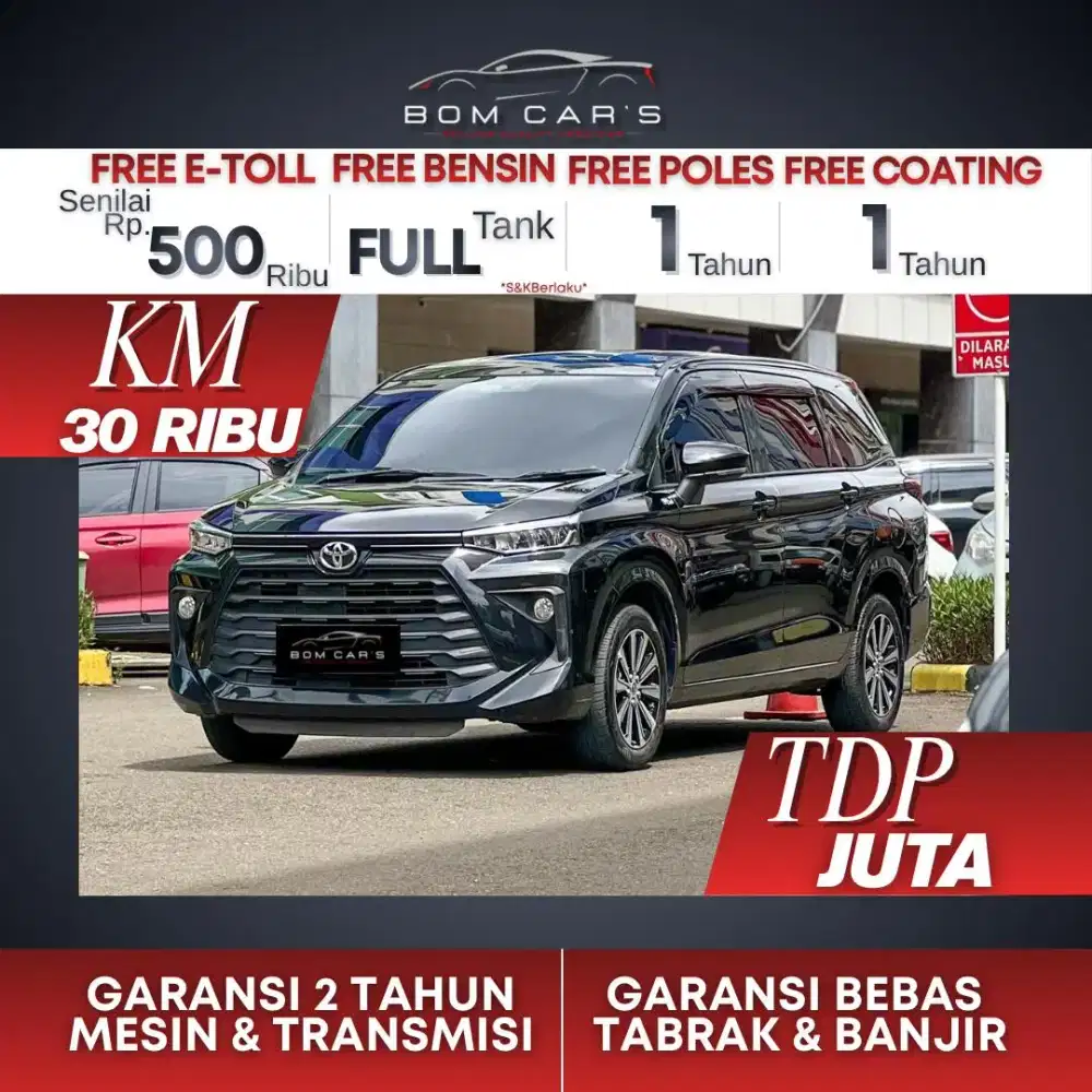 CASH 199 JUTA | TOYOTA AVANZA G 1.5 BENSIN AT 2022