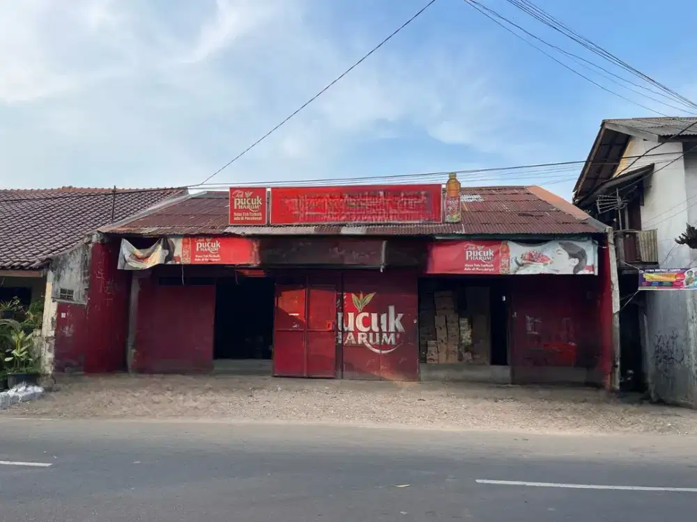 Lahan Usaha Toko di Pinggir Jalan Manggarai Harga Murah