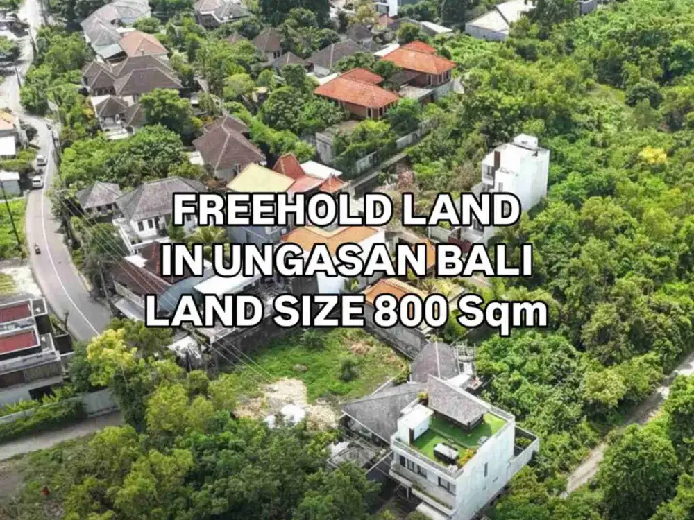 Tanah Hook Murah di Toyaning 1 Ungasan Badung Bali