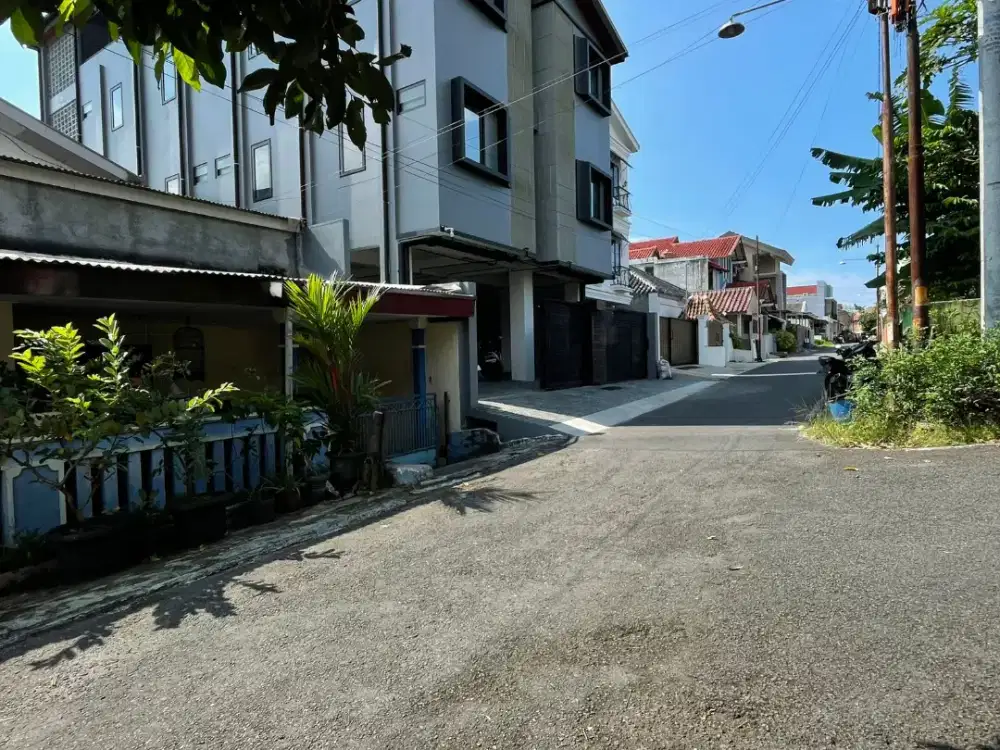 Dijual tanah bonus bangunan kos seberang undip lingkungan kos jl lebar