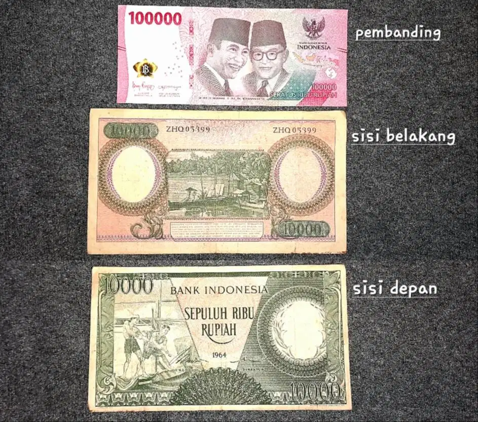 Uang Vintage Indonesia