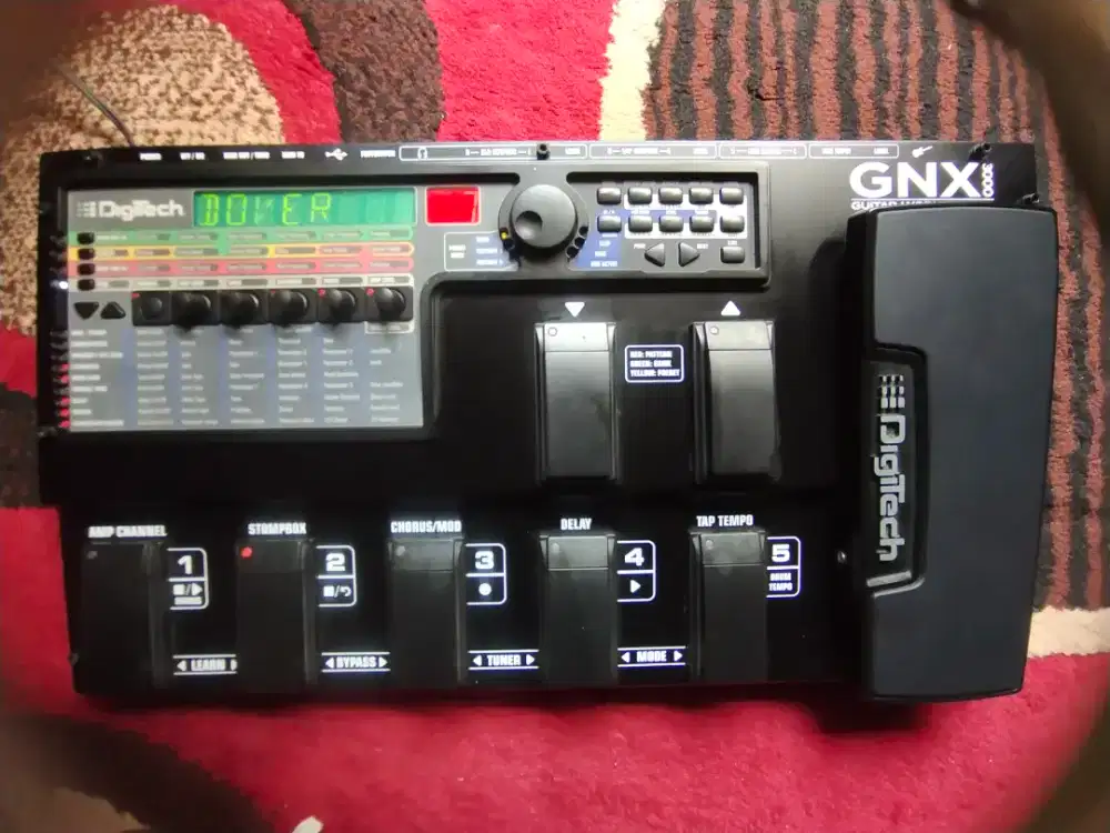 Efek gitar digitech gnx3000