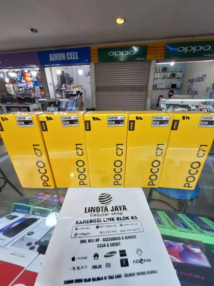 POCO C71 ram 4/128gb new