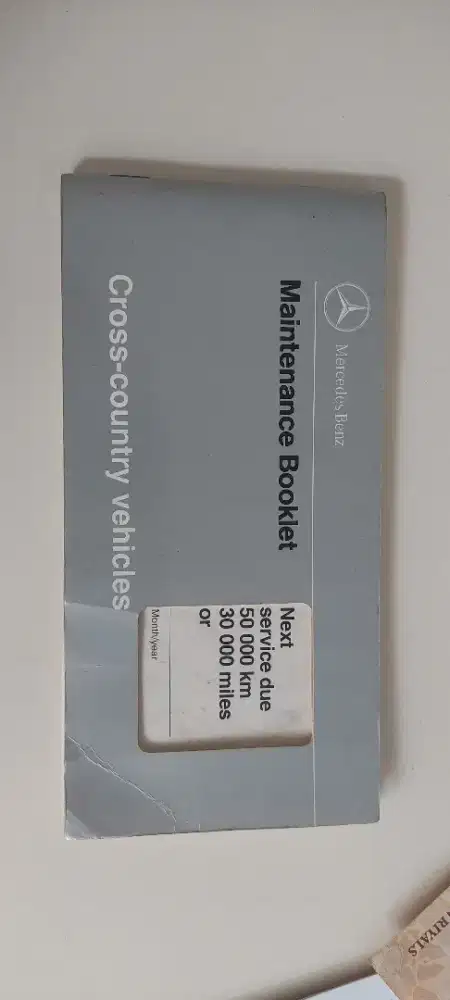 Service Book Mercy G300