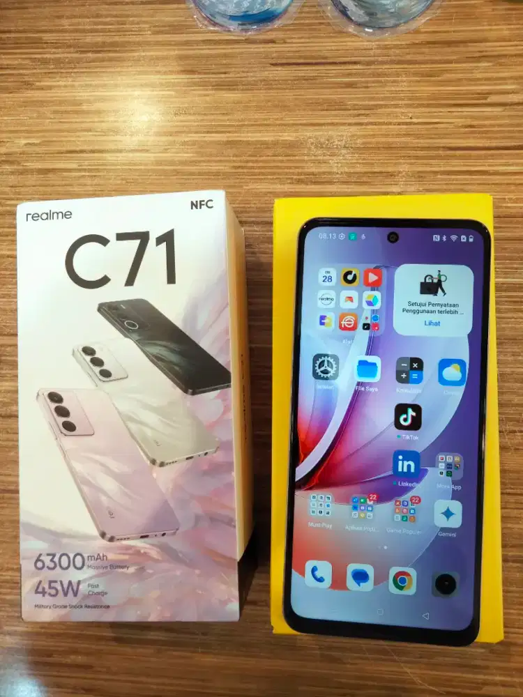 Realme C71 4/128gb NFC kredit tanpa DP