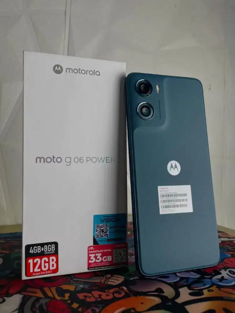 MOTOROLA G06 POWER 4/128 SEGEL GARANSI RESMI