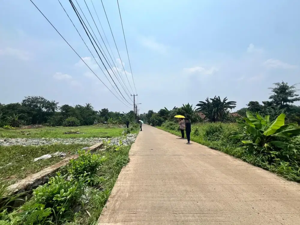 14 Menit Gerbang Tol Legok, Kavling Cisauk 1Jt-an/m2