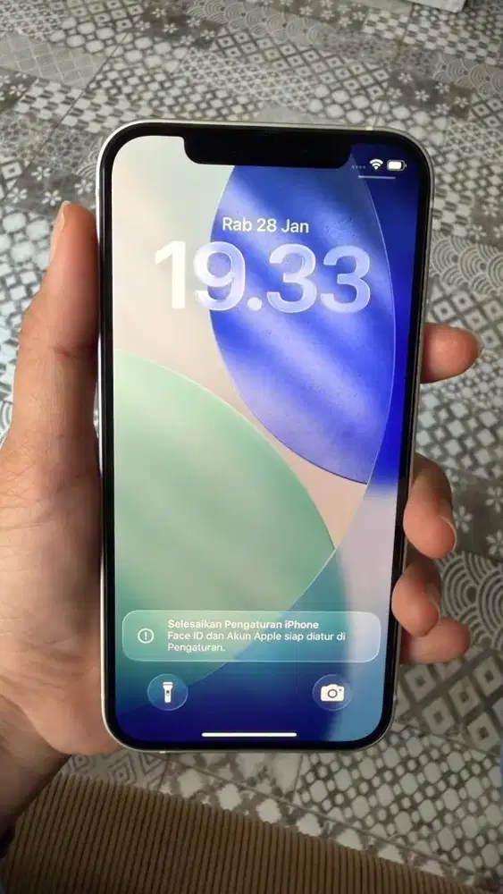 DIJUAL IPHONE 12 WHITE 128gb EX IBOX