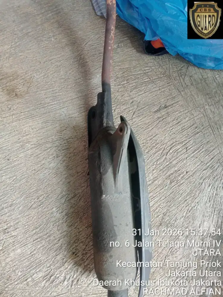 Kenalpot Mio ORI standar bisa nego tipis