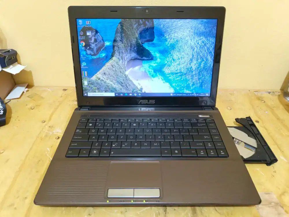 Laptop Asus K43U Amd E-350 1,6Ghz Ram 5Gb Hdd 320Gb