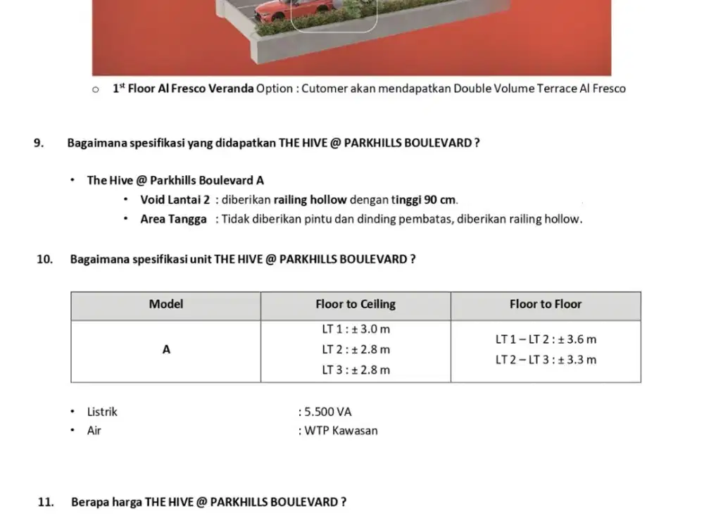 New Commercial Area Hive Parkhills Lokasi Boulevard Karawaci Termurah!