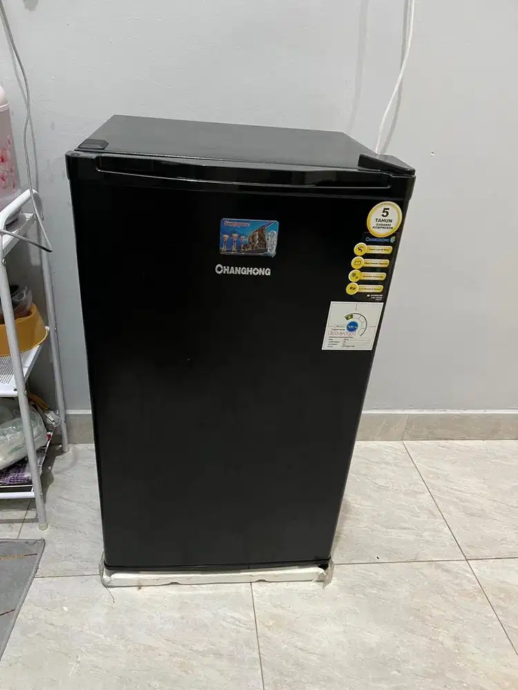 Kulkas changong 91ltr kondisi baru 5bulan