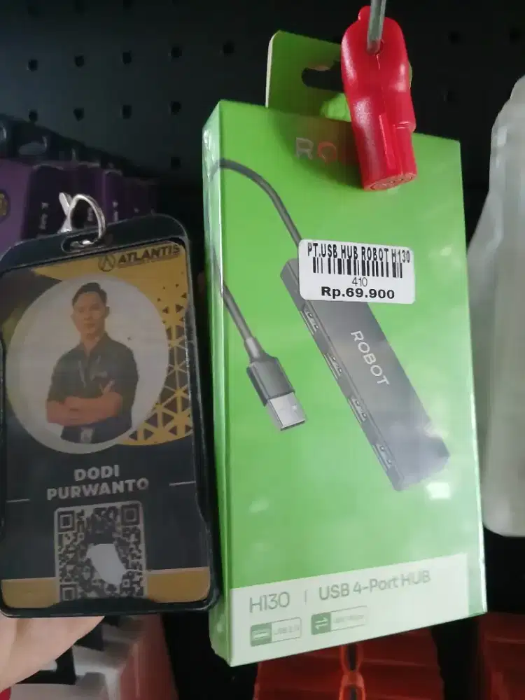 USB HUB ROBOT H 130  |ATLANTIS DAHSYAT