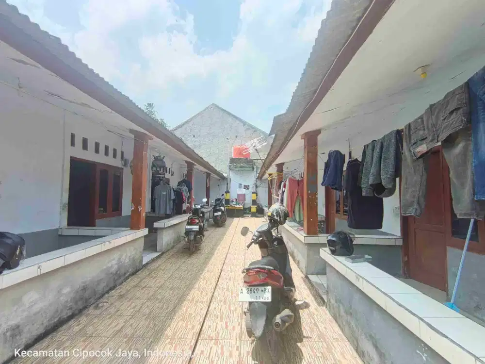 Jual Kontrakan 8 Pintu Terisi Full Luas 300 M Kota Serang