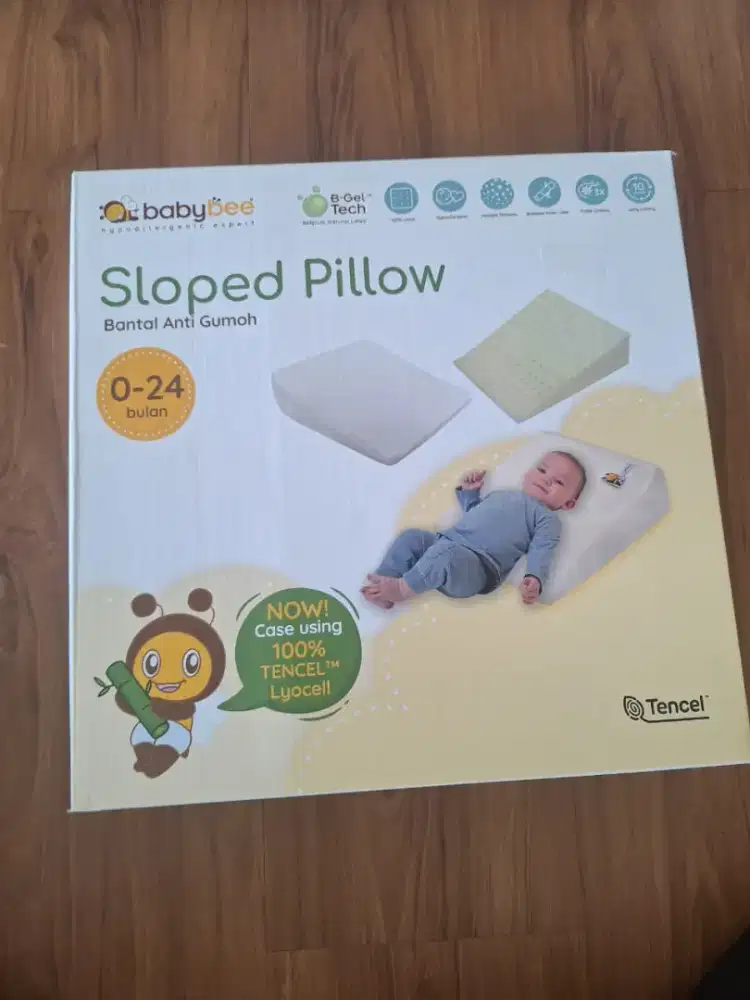 Sloped pillow - bantal bayi