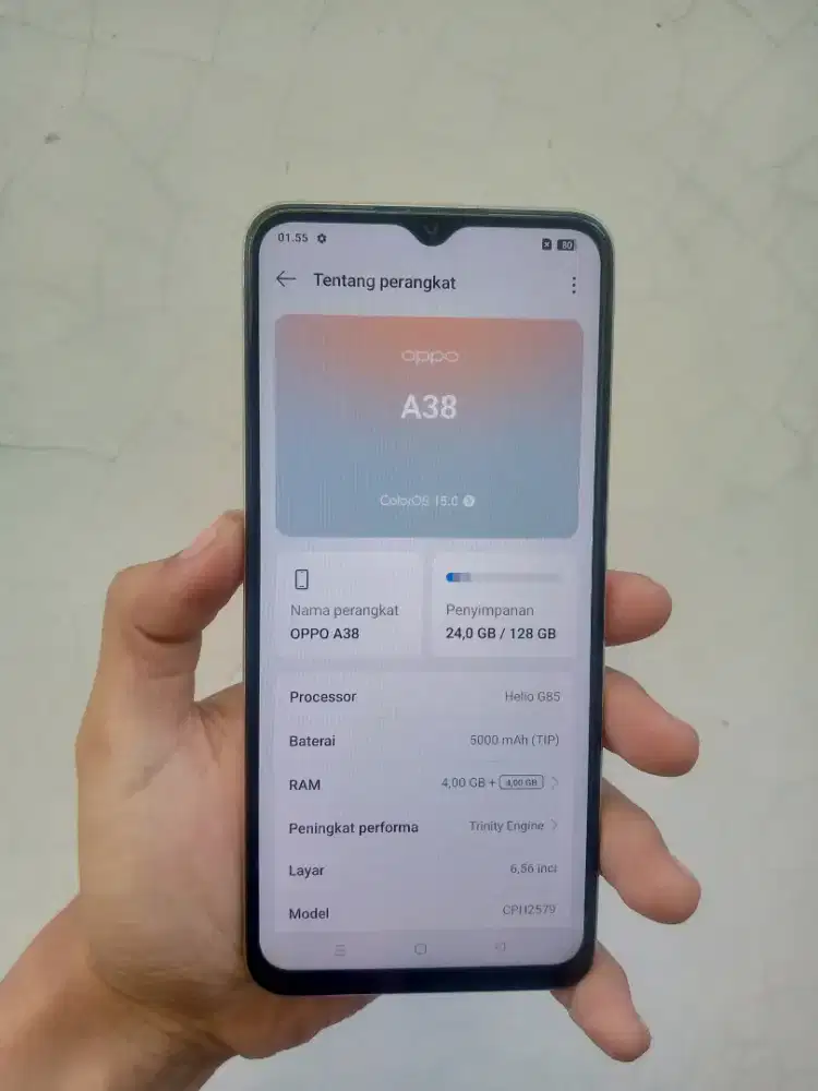 Oppo A38 4+4/128 Glowing Gold