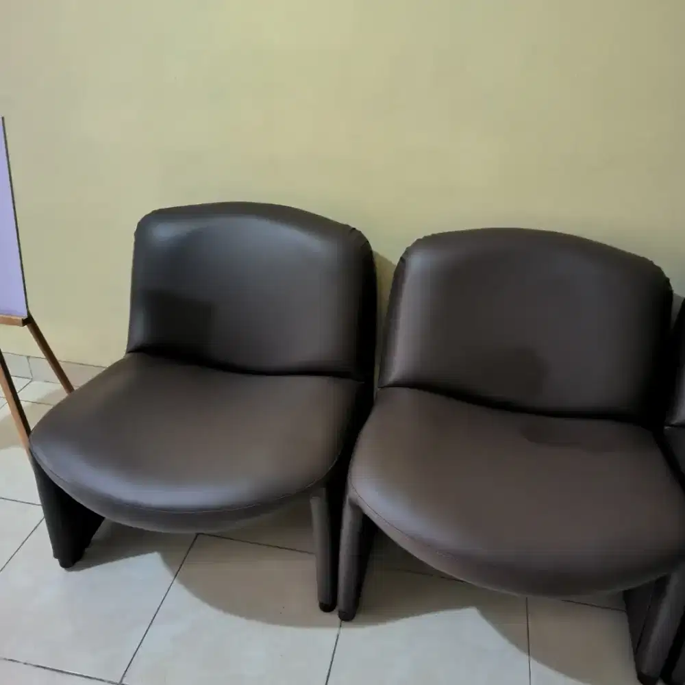 Sofa single BARU GANTI KULIT DAN CAT ada 6 unit 60x70