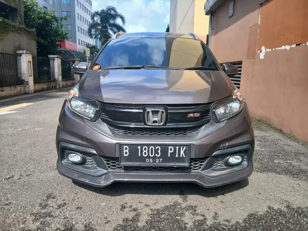 TANGAN KE 1 LOW KM FULL ORI MOBILIO RS MATIC AT CVT TAHUN 2017