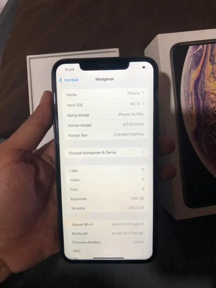Iphone xsmax 256gb ibox