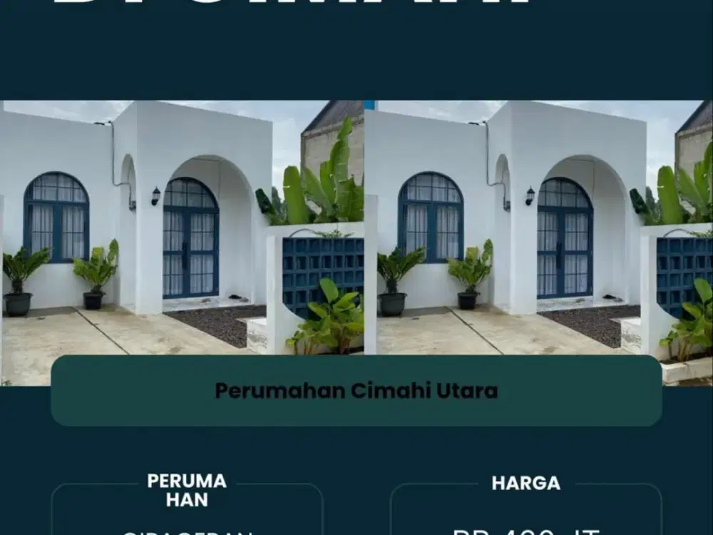 rumah di cimahi utara 1 lantai dengan 2 kamar