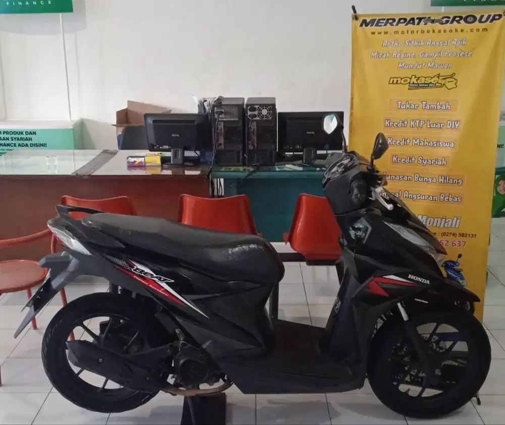 HONDA BEAT TH 2021 HITAM MURAH DAN AMAN