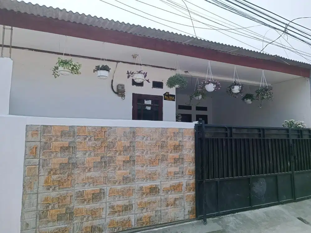 Di jual rumah di dekat Pasar Agung Depok 2 Timur tanpa perantara