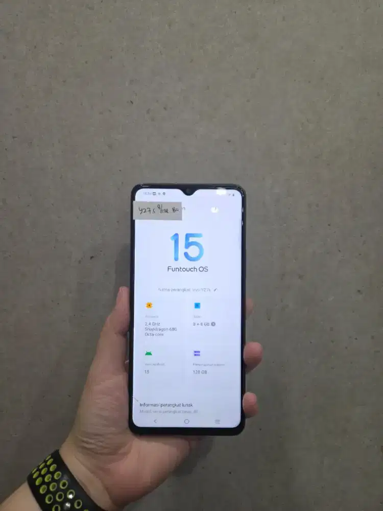 Second vivo y27s 8/128