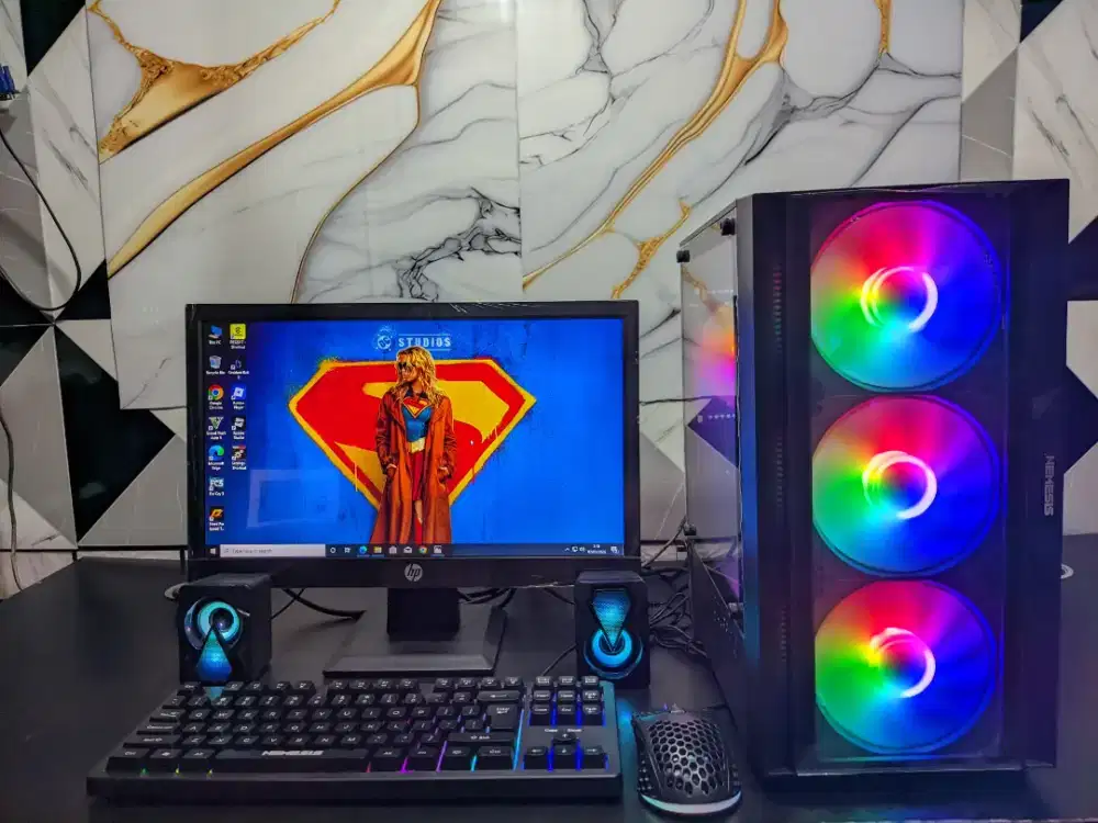 PC GAMING EDITING FULLSET I5 6500 • RAM 8 GB DDR4 | SSD 256 GB