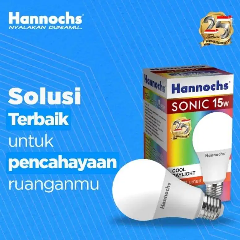Bohlam / Lampu LED Hannochs SONIC / Bola Lampu Balon