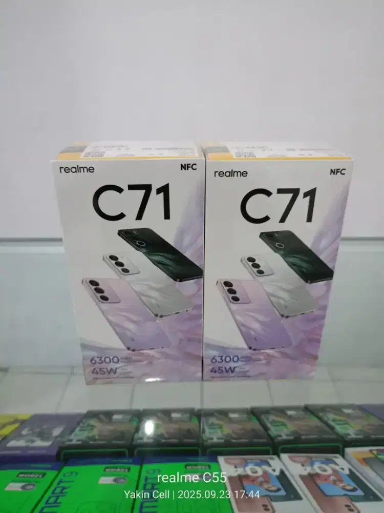 Realme C71 8/128 GB NFC Camera 50 MP Batre 6300 mA Garansi Resmi