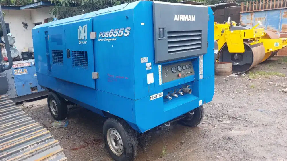 Dijual Kompresor Airman PDS655S Air Compressor Build Up Harga DP