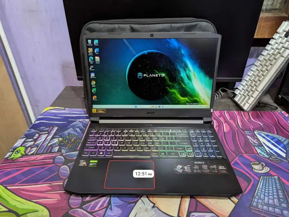 Laptop Gaming Acer Nitro 5 AN515-44 AMD Ryzen 5 4600H GTX 1650 Ti SSD