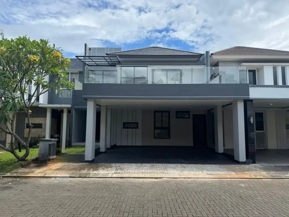 Rumah Semi Furnished dengan Taman - De Cajuputi De Park BSD City Tangerang Selatan