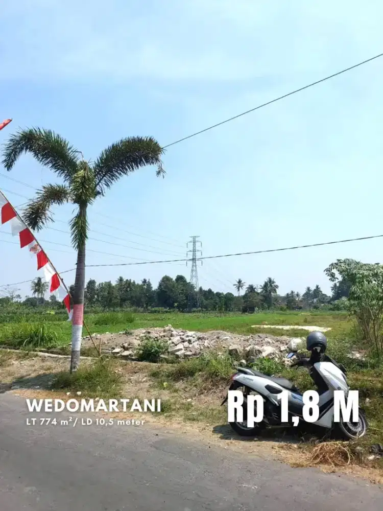 Dijual Tanah di Lingkungan Asri Krandon Wedomartani
