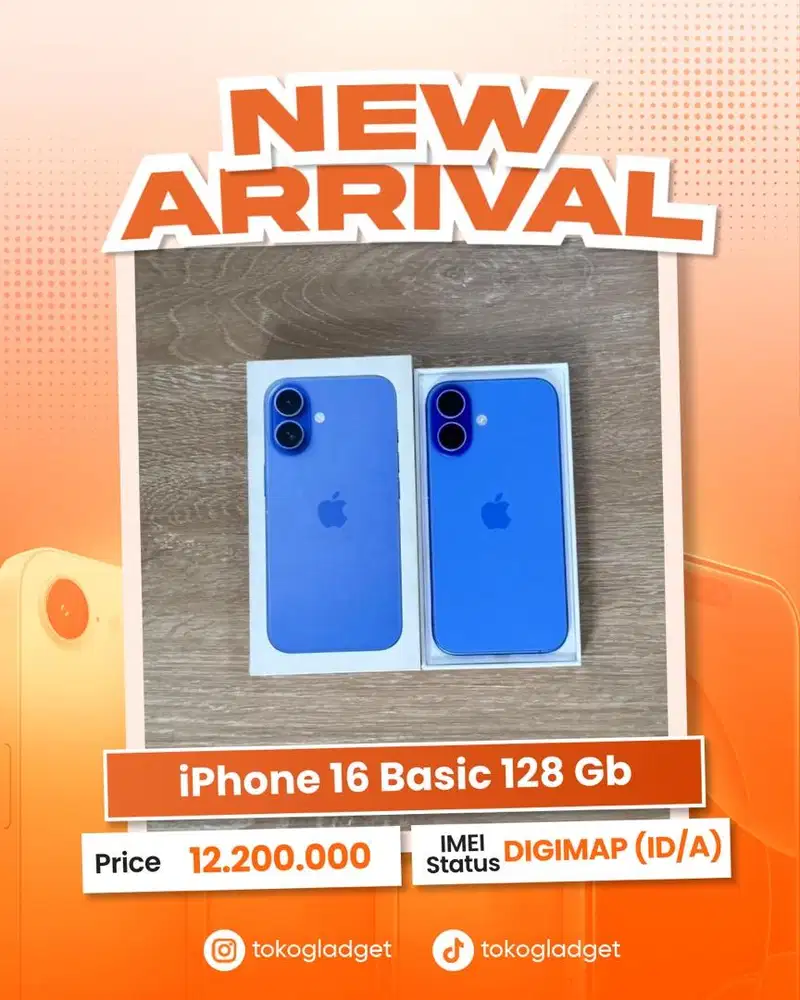iPhone 16 Basic 128 Gb ex IBOX/DIGIMAP